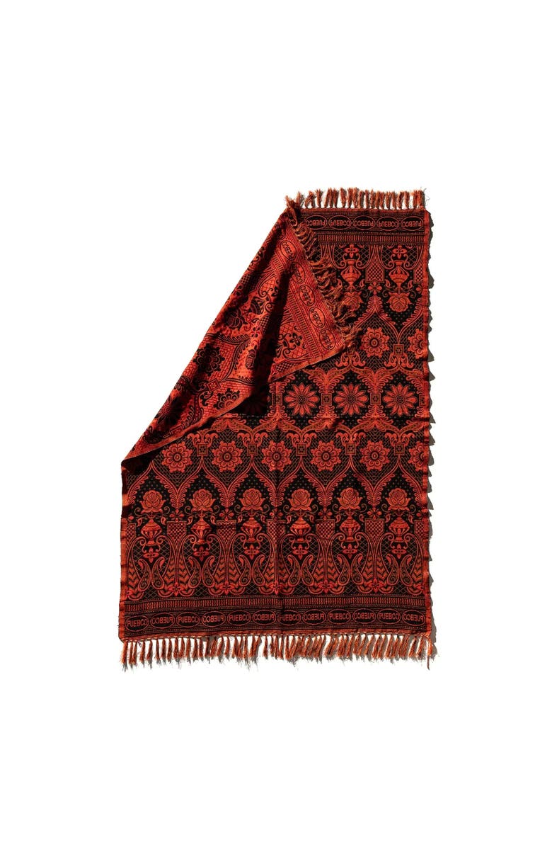 PUEBCO Reversible Jacquard Rug, Alternate, color, Black