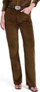 TWP Kent Straight Leg Corduroy Pants
