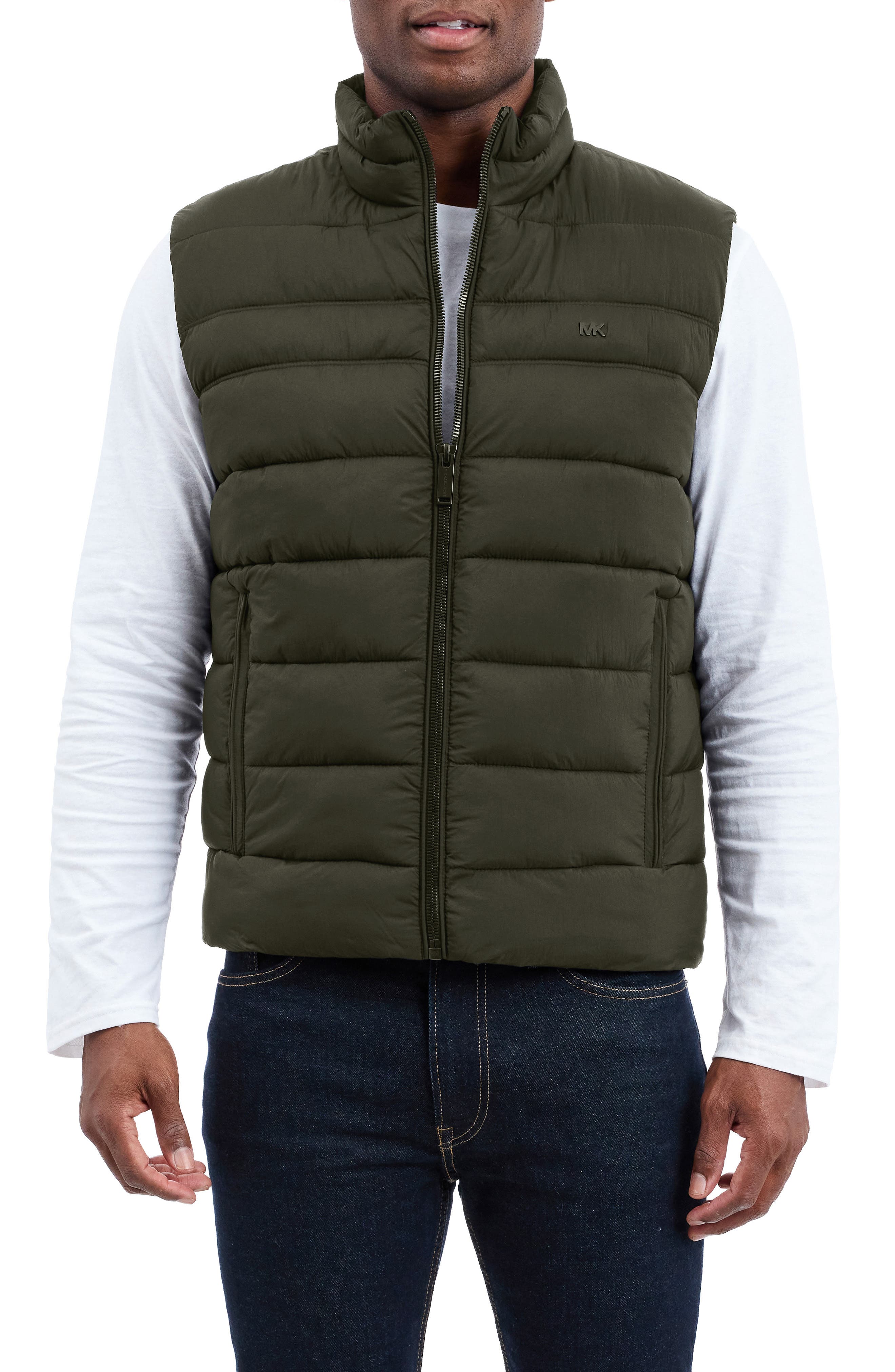 Michael Kors Glendale Water Resistant Puffer Vest