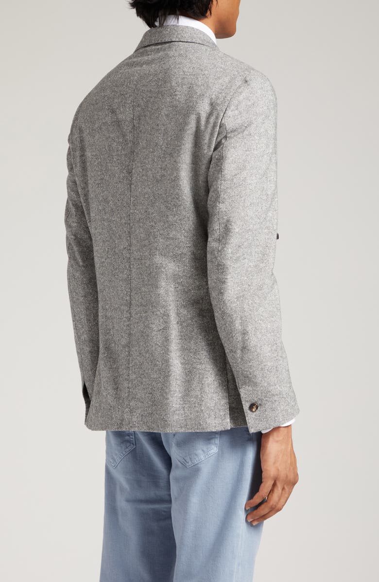 Eleventy Deconstructed Wool & Silk Blend Sport Coat, Alternate, color, 