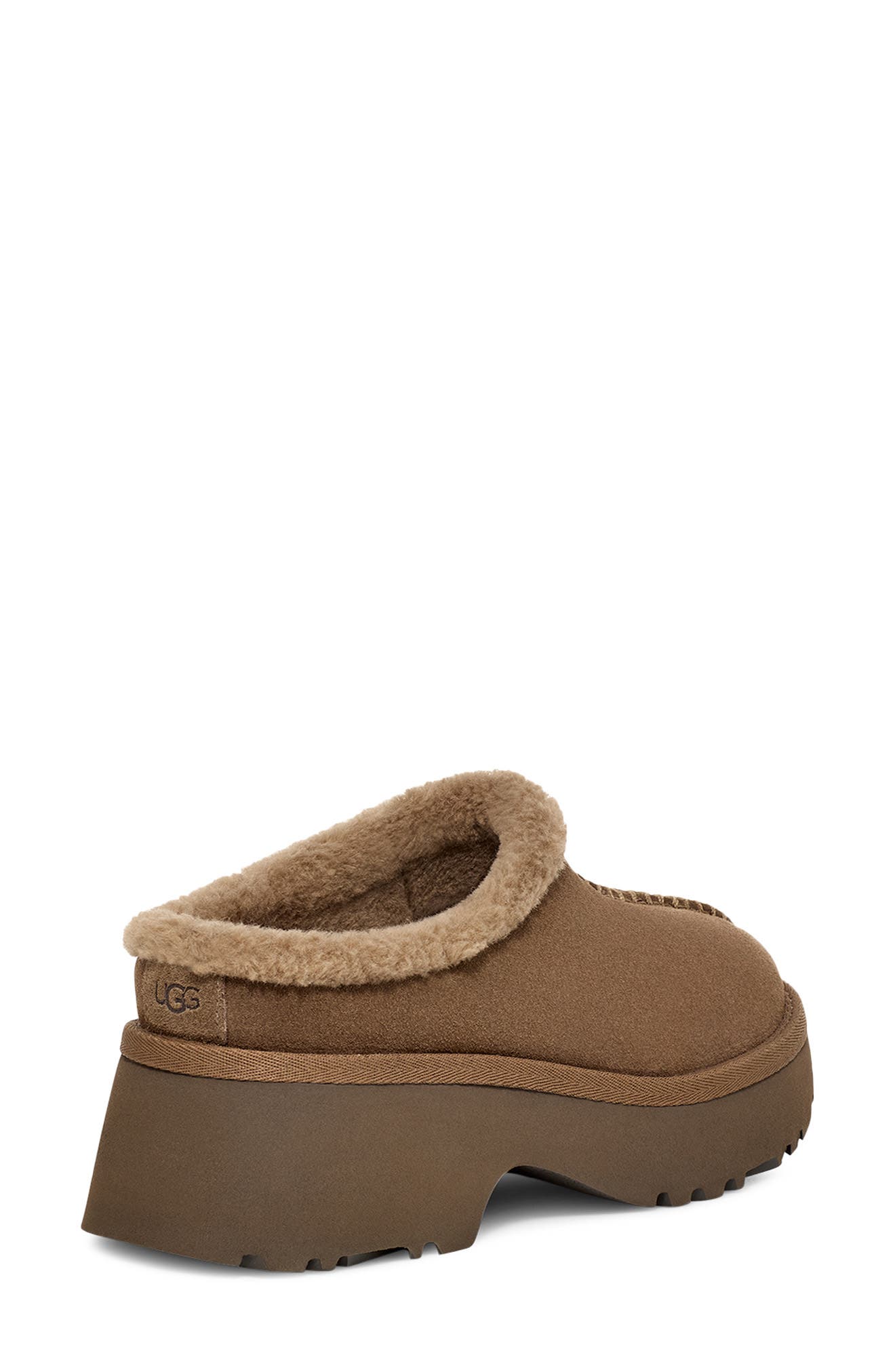 New Heights UGGplush Lined Clog, Alternate, color, HICKORY