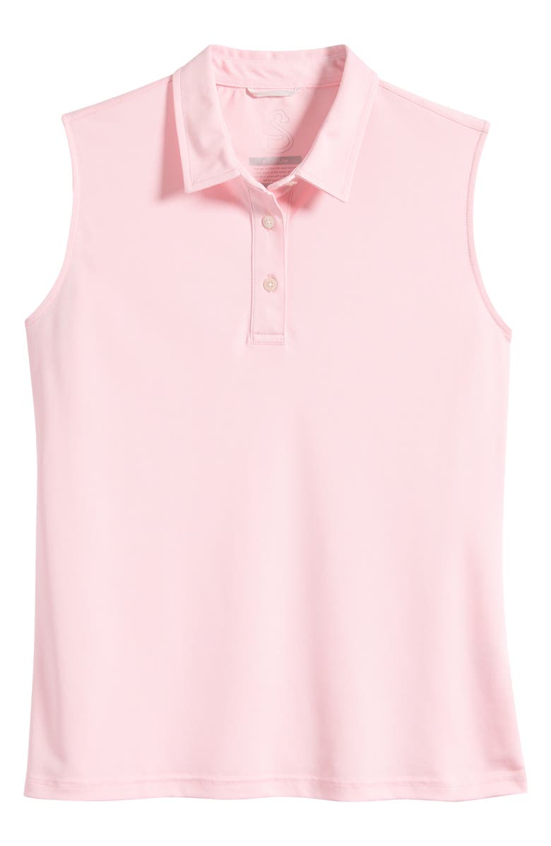 Swannies Piper Sleeveless Golf Polo, Alternate, color, Pink