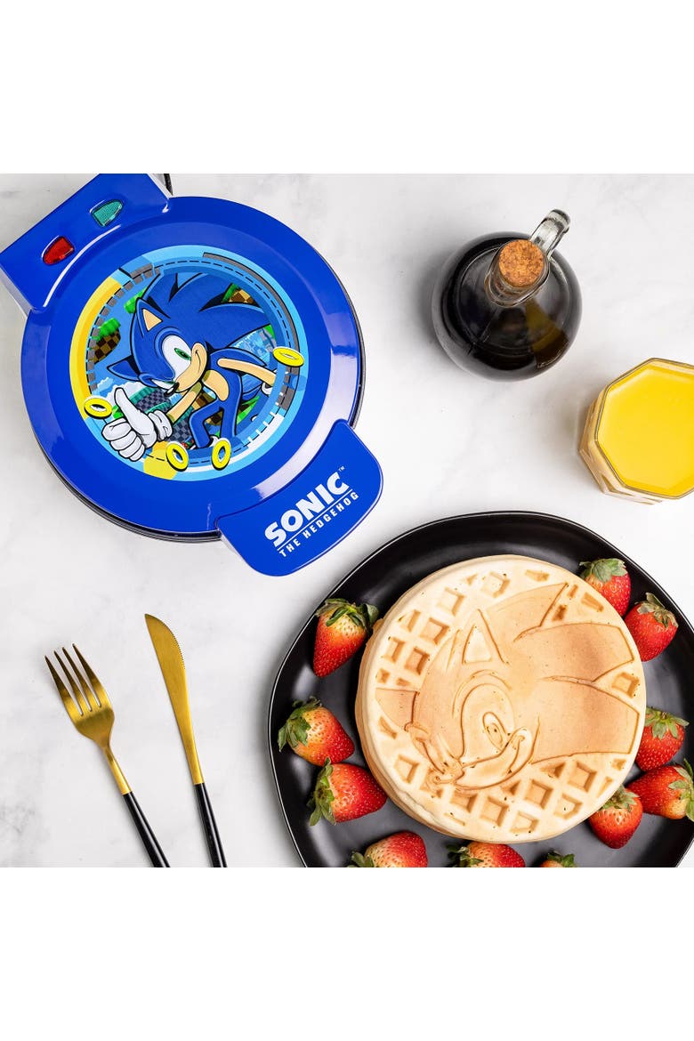 Sonic the Hedgehog Waffle Maker, Main, color, None