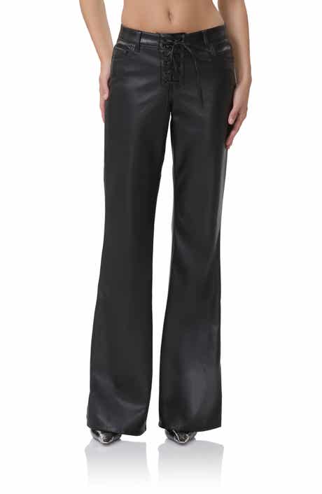 AFRM Dylan Flare Faux Leather Pants