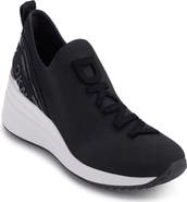 DKNY Keeva Wedge Knit Sneaker