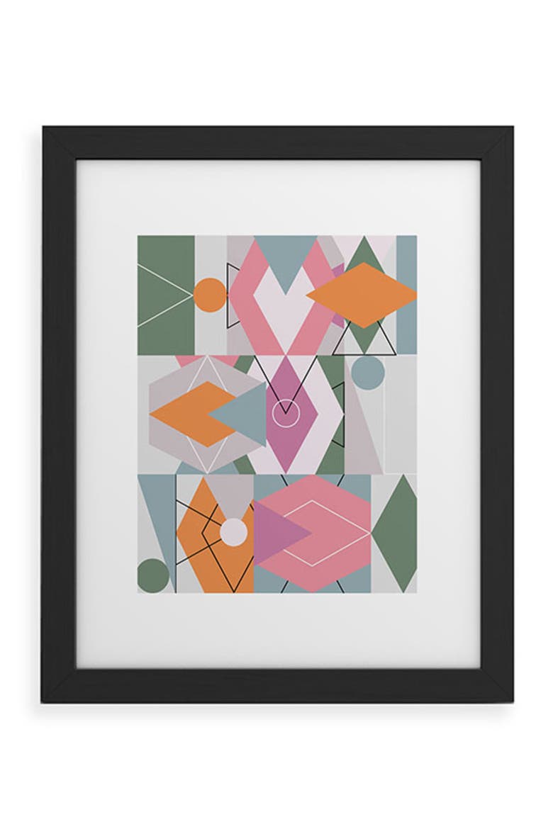 Graphic Framed Wall Art, Main, color, BLACK FRAME 13X19