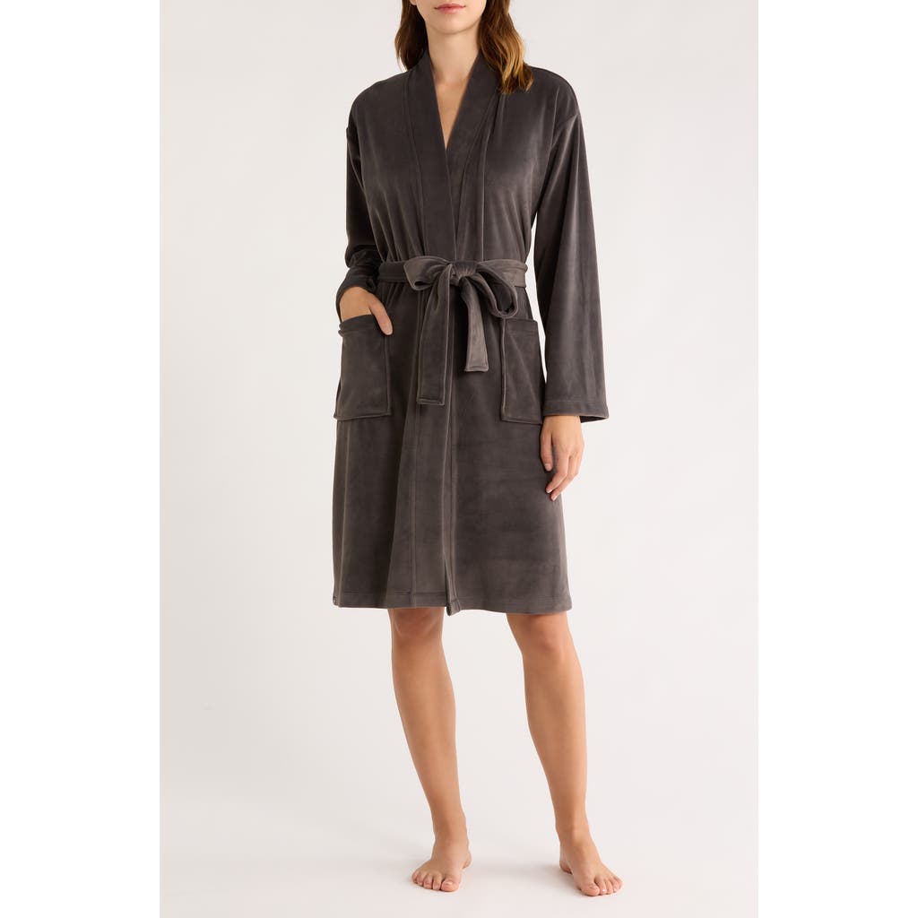 Barefoot Dreams Luxe Chic Robe In Black