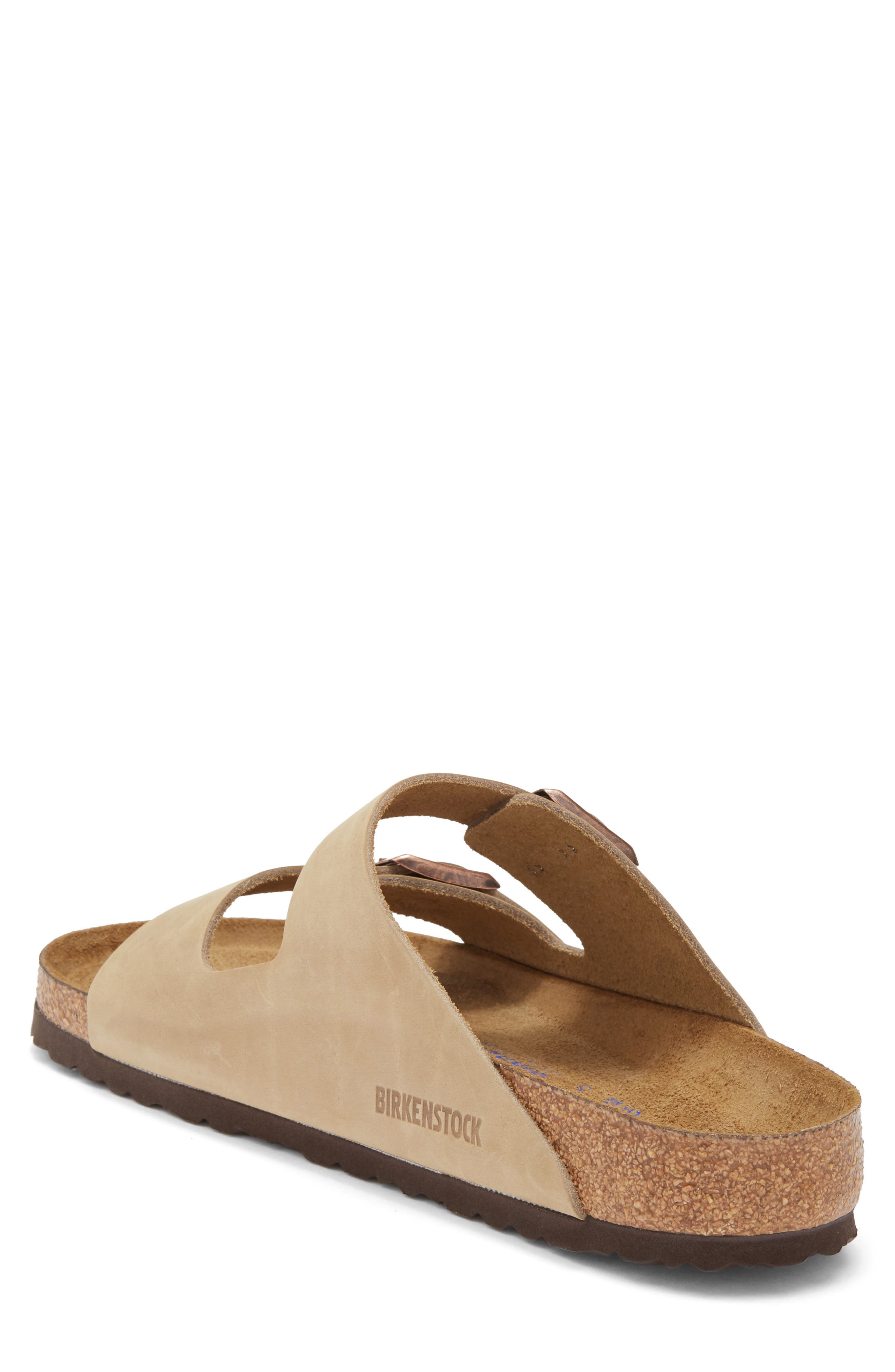 Arizona Soft Slide Sandal, Alternate, color, TABACCO BROWN