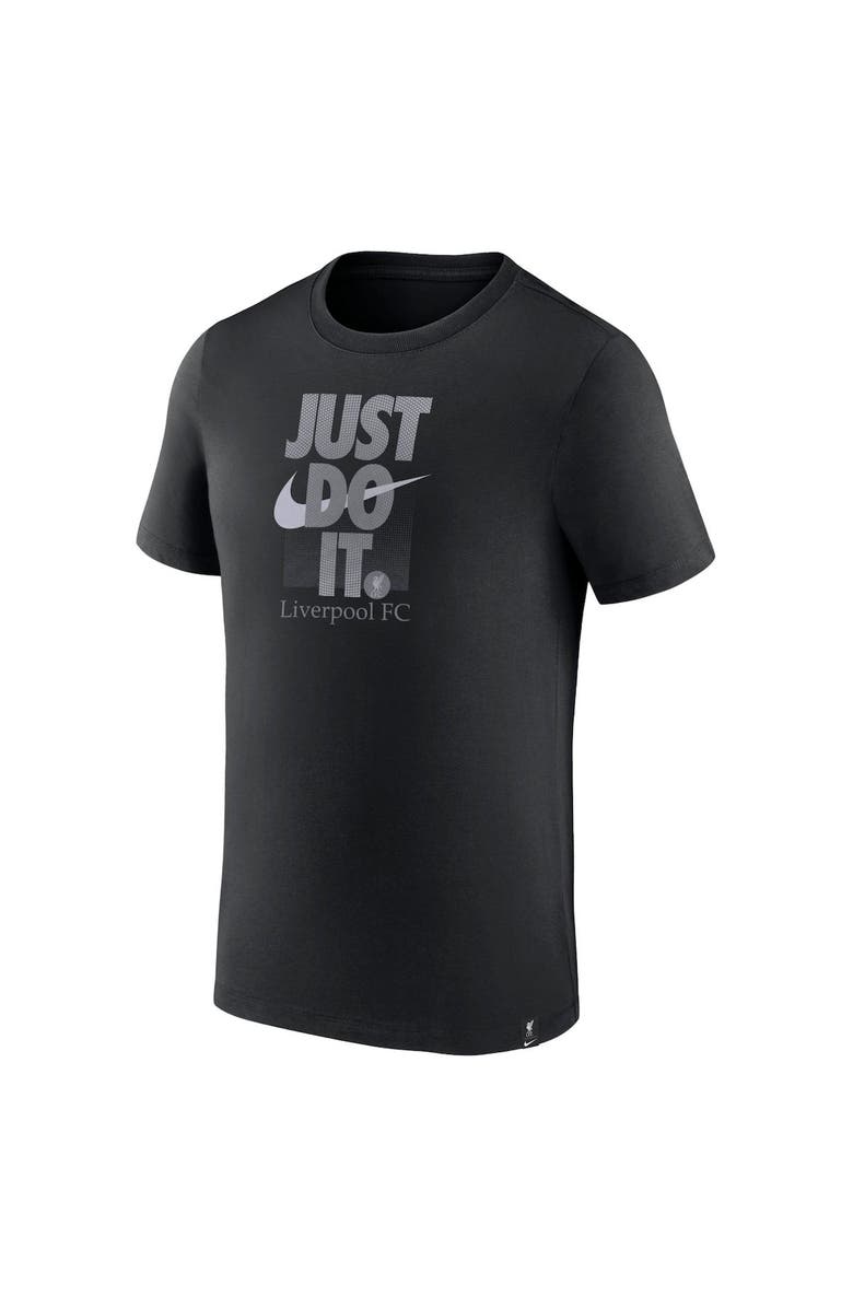 Nike Men's Nike Black Liverpool Just Do It T-Shirt, Alternate, color,