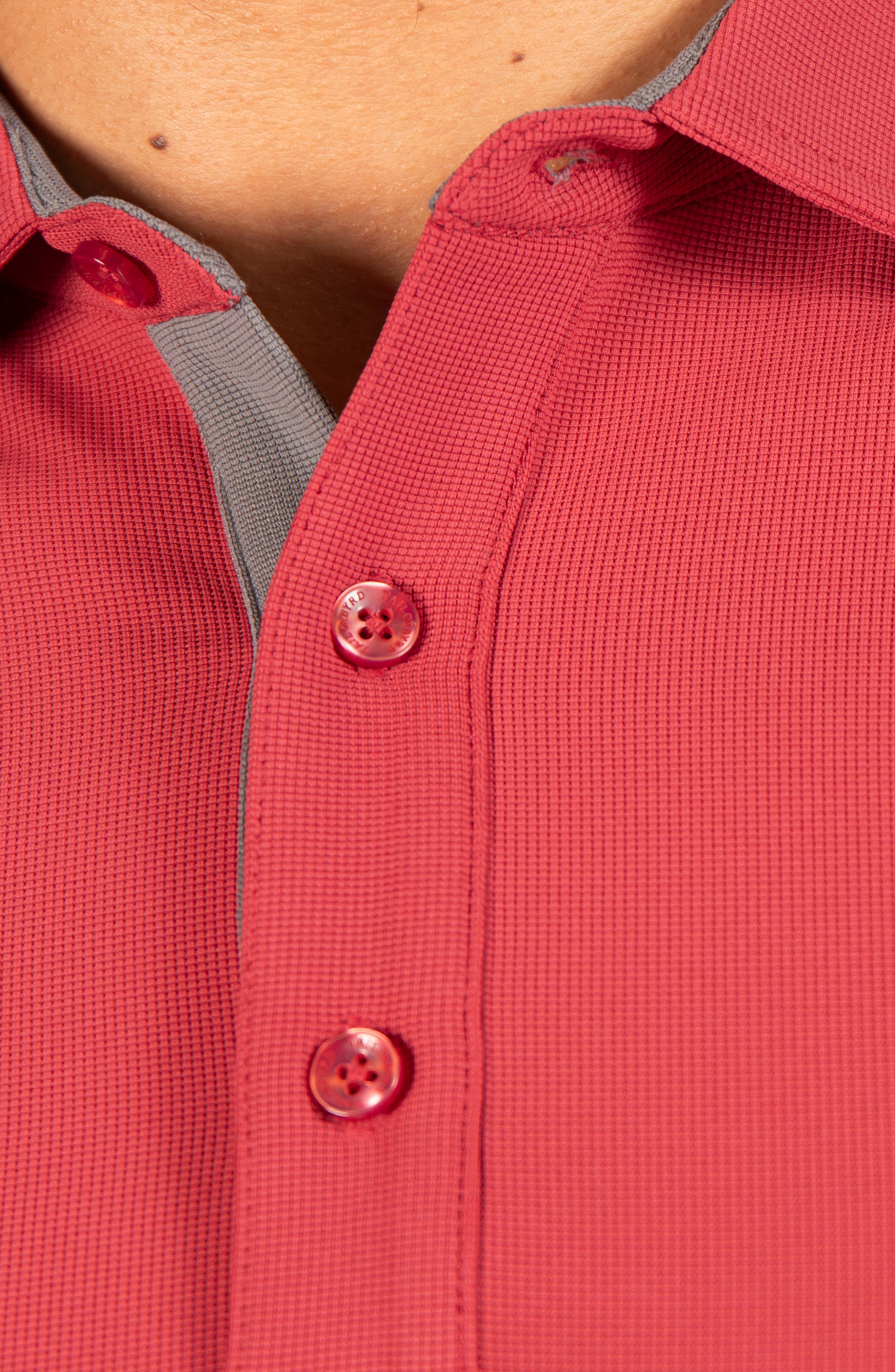 TailorByrd Micro Grid Performance Polo (Men) | Nordstromrack