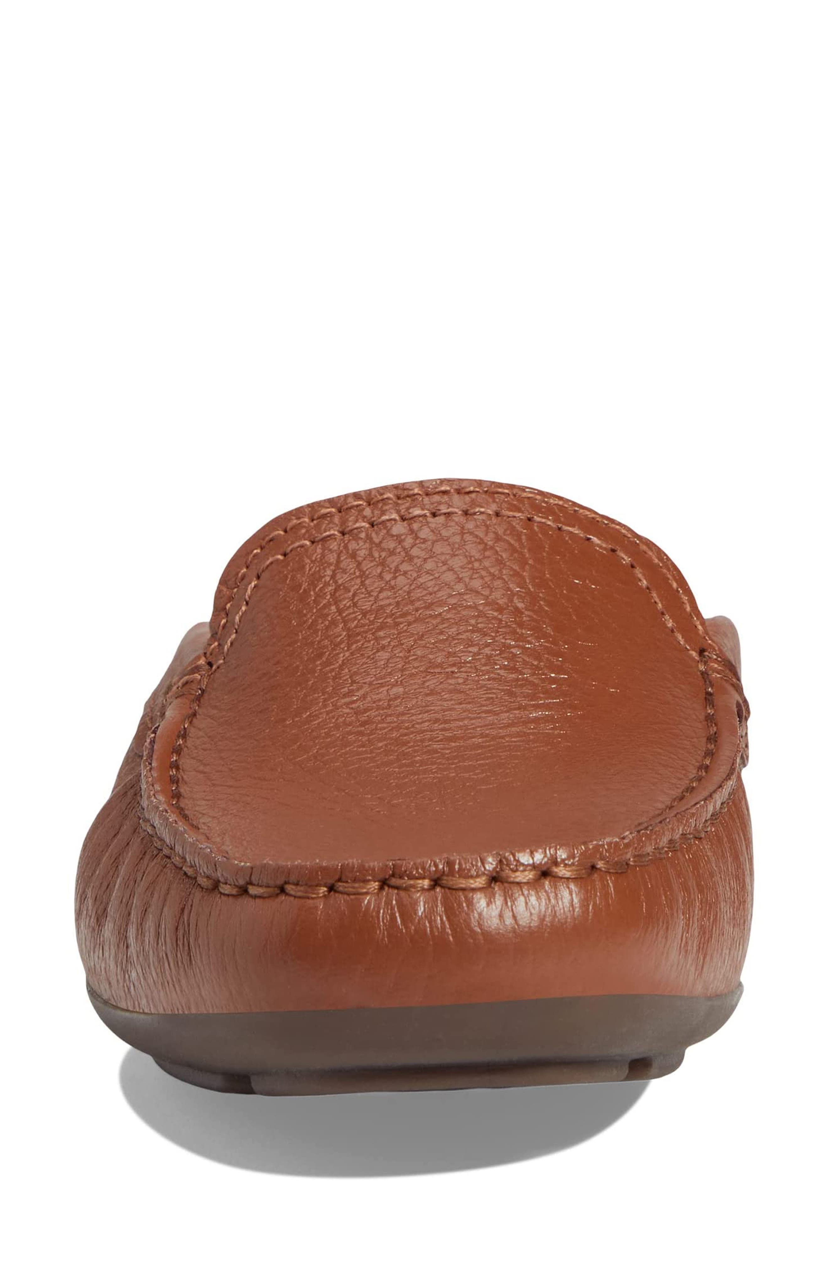 Marc Joseph New York Briarwood Court Leather Mule, Alternate, color, Cognac Grainy