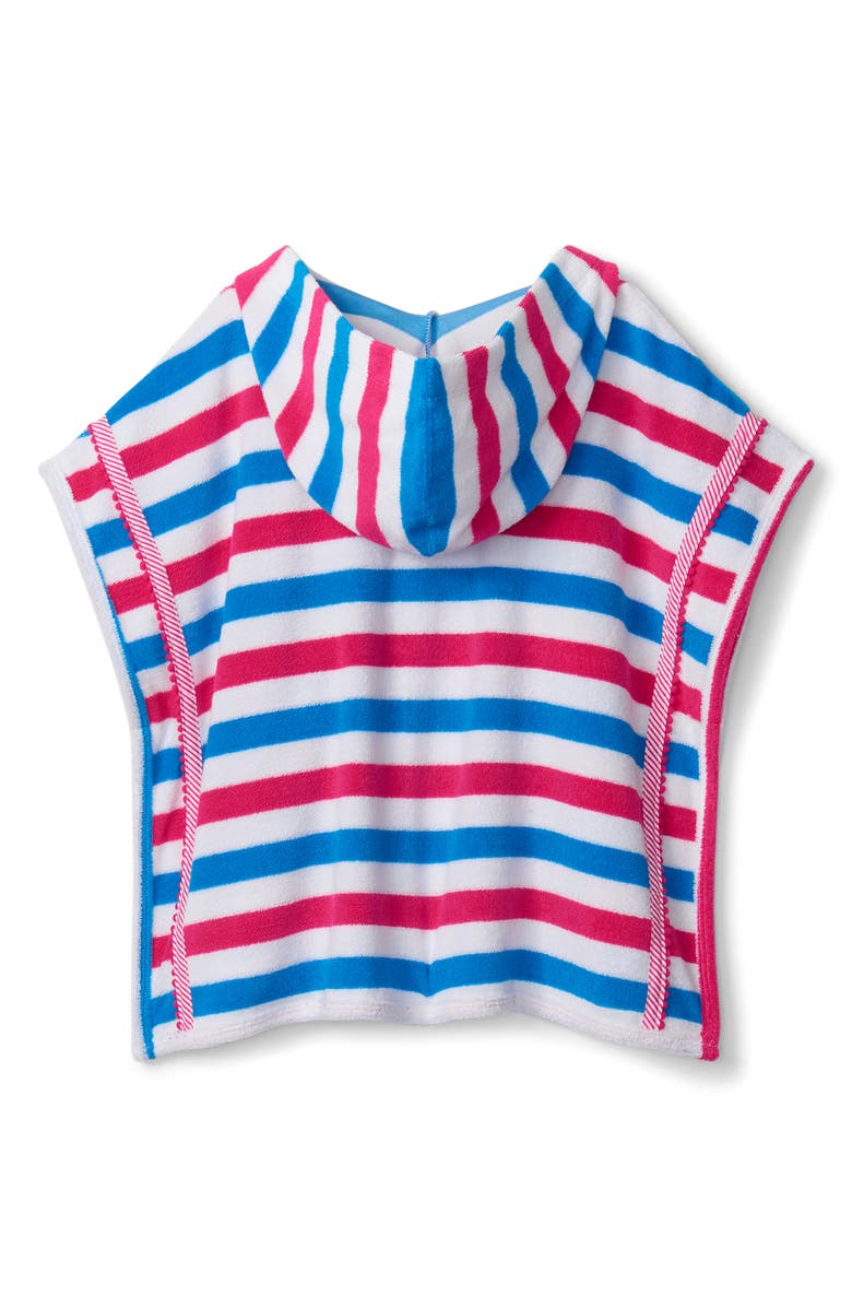 Hatley Kids' Rainbow Stripe Hooded Cover-Up, Alternate, color, 