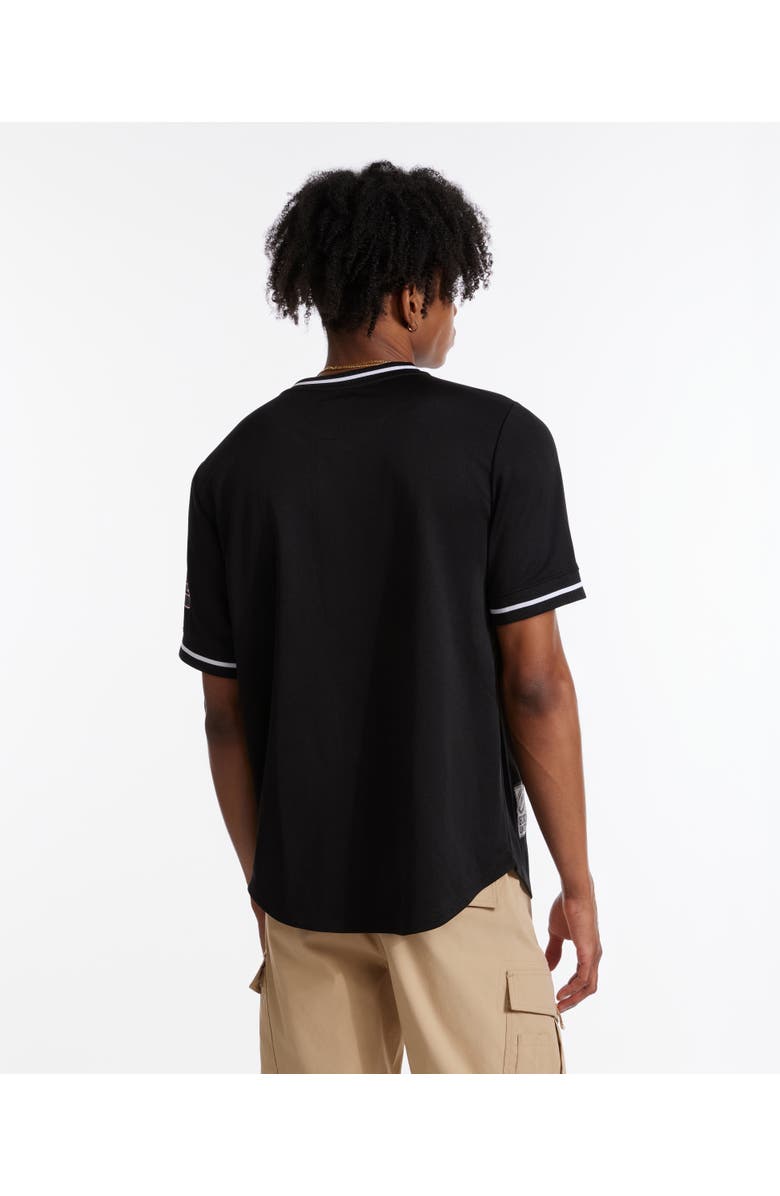 Ecko Unltd. Southpaw Button Front Top, Alternate, color, Black