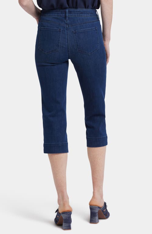 Nydj Marilyn High Waist Capri Jeans In Blue