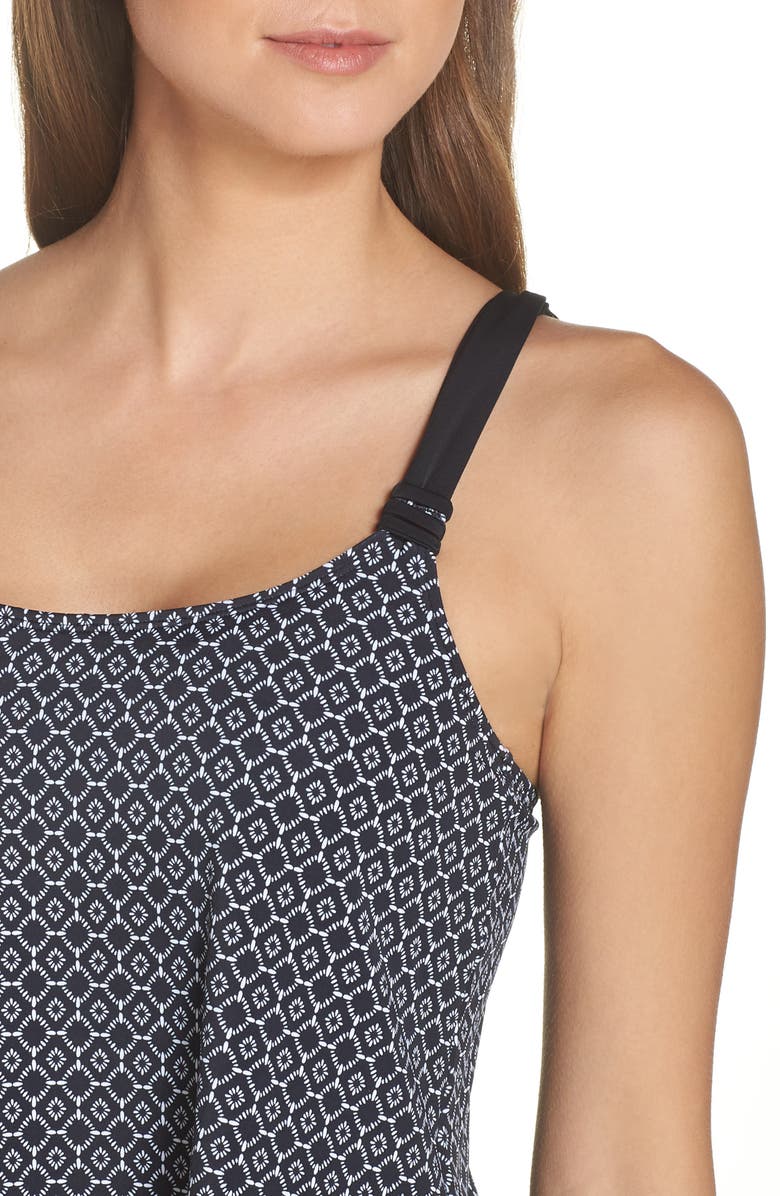 Amoena Ayon Pocketed A-Line Tankini Top, Alternate, color,