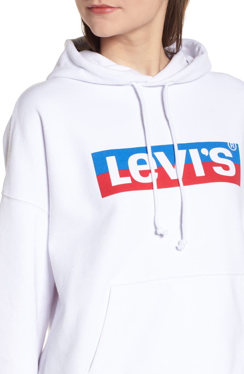Levi's<sup>®</sup> Graphic Oversize Hoodie, Alternate, color, 
