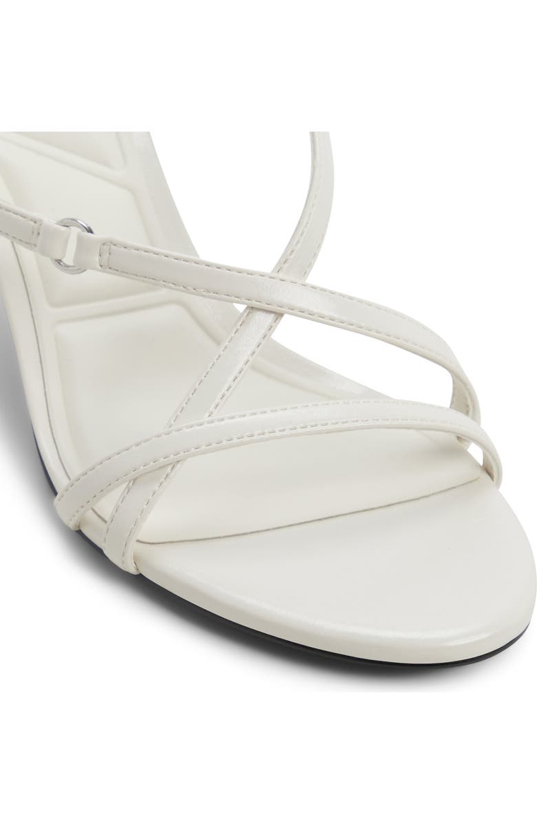 ALDO Olivie Slingback Kitten Heel Sandal, Alternate, color, White/ Bone