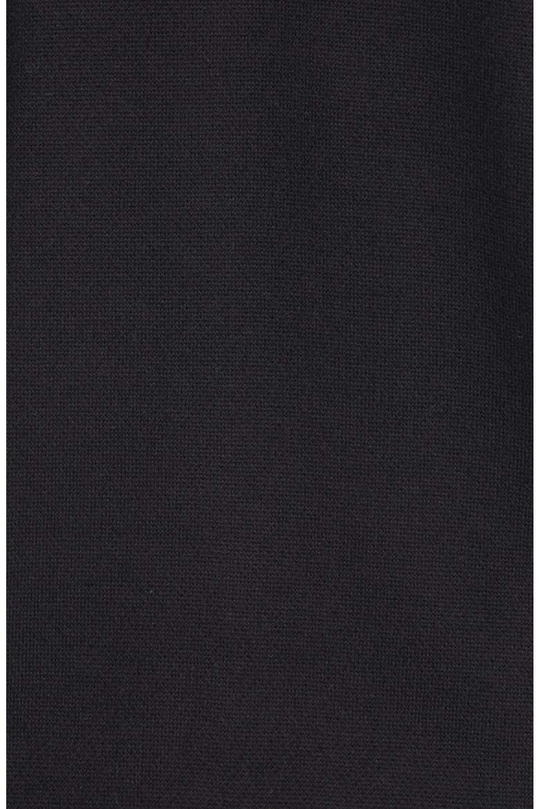 Cotton & Cashmere Hoodie, Alternate, color, BLACK