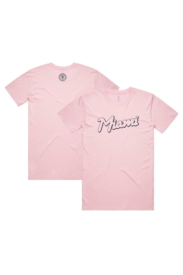 Unisex Peace Collective Pink Inter Miami CF Vice Essentials T-Shirt, Alternate, color, Pink
