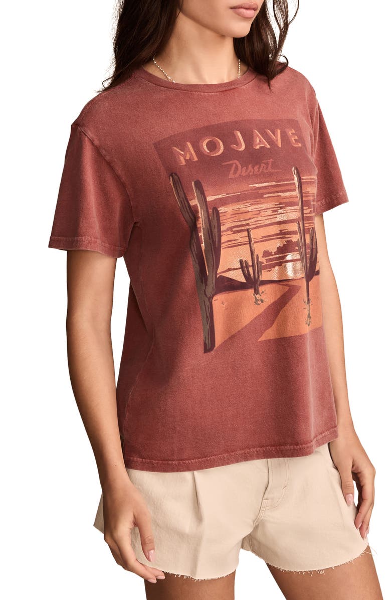 Lucky Brand Mojave Desert Cotton Graphic T-Shirt, Alternate, color, 