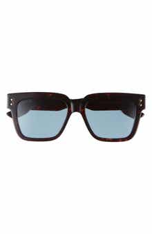 Gucci 54mm Square Sunglasses