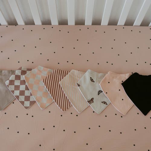 Parker Baby Co. Bandana Bib Set In Multi