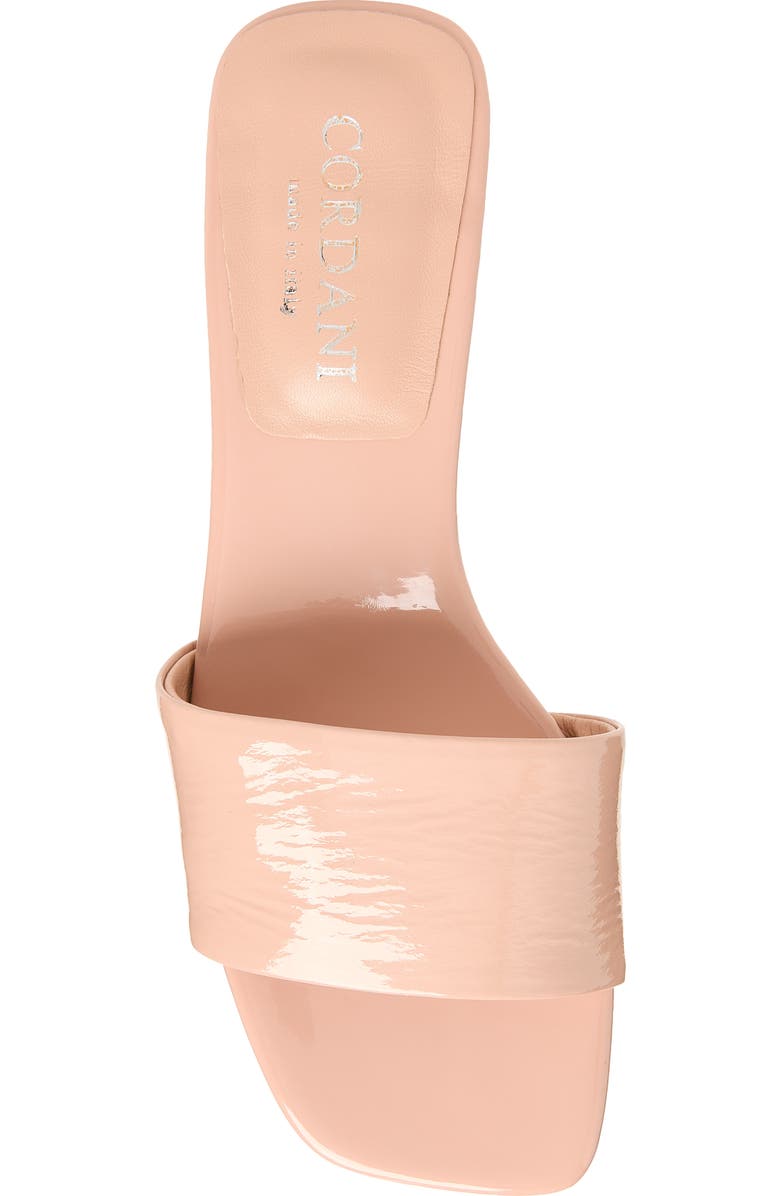 Cordani Neesa Slide Sandal, Alternate, color, Nude Patent