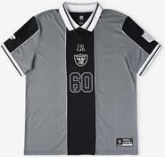 FANATICS Men's Fanatics Black Las Vegas Raiders Football x Football Collared Fan Top