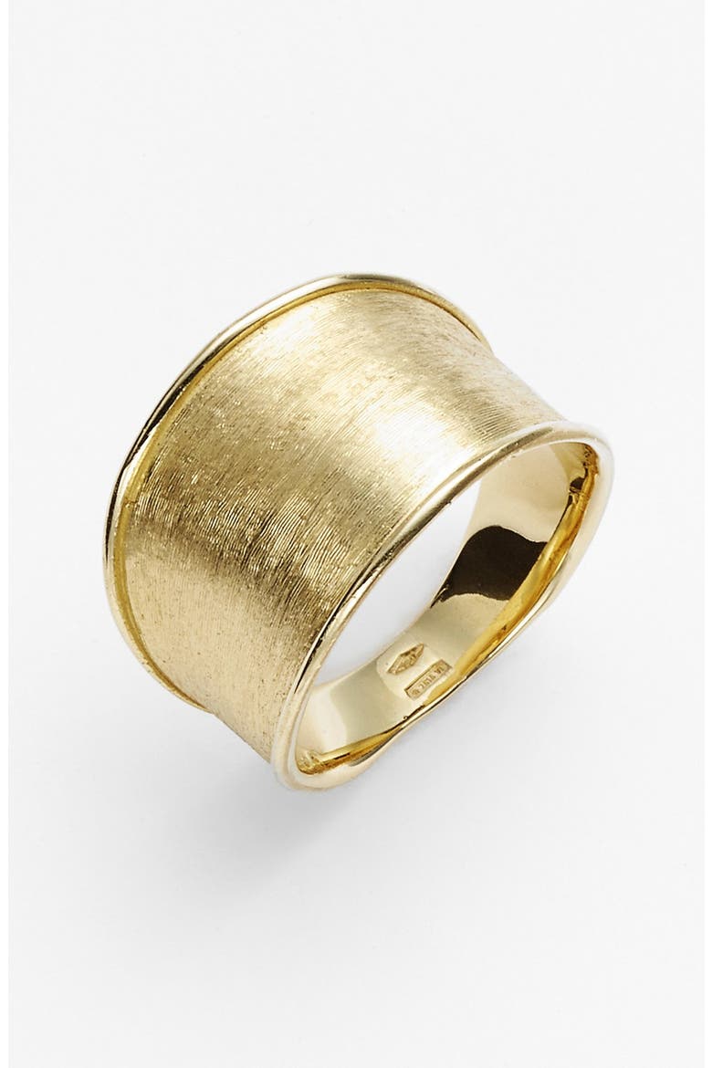 'Lunaria' Band Ring, Main, color, YELLOW GOLD