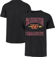 '47 Men's '47 Black Washington Commanders Big Ups Franklin T-Shirt