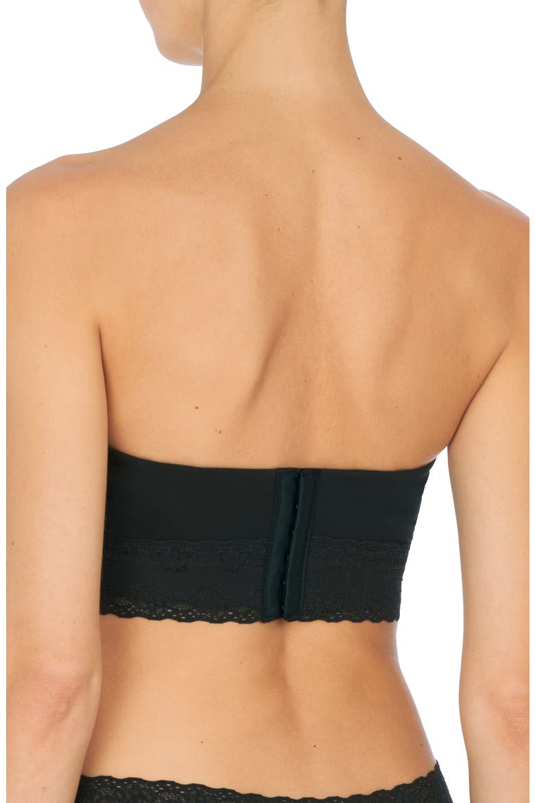 Bliss Perfection Strapless Underwire Bra, Alternate, color, BLACK
