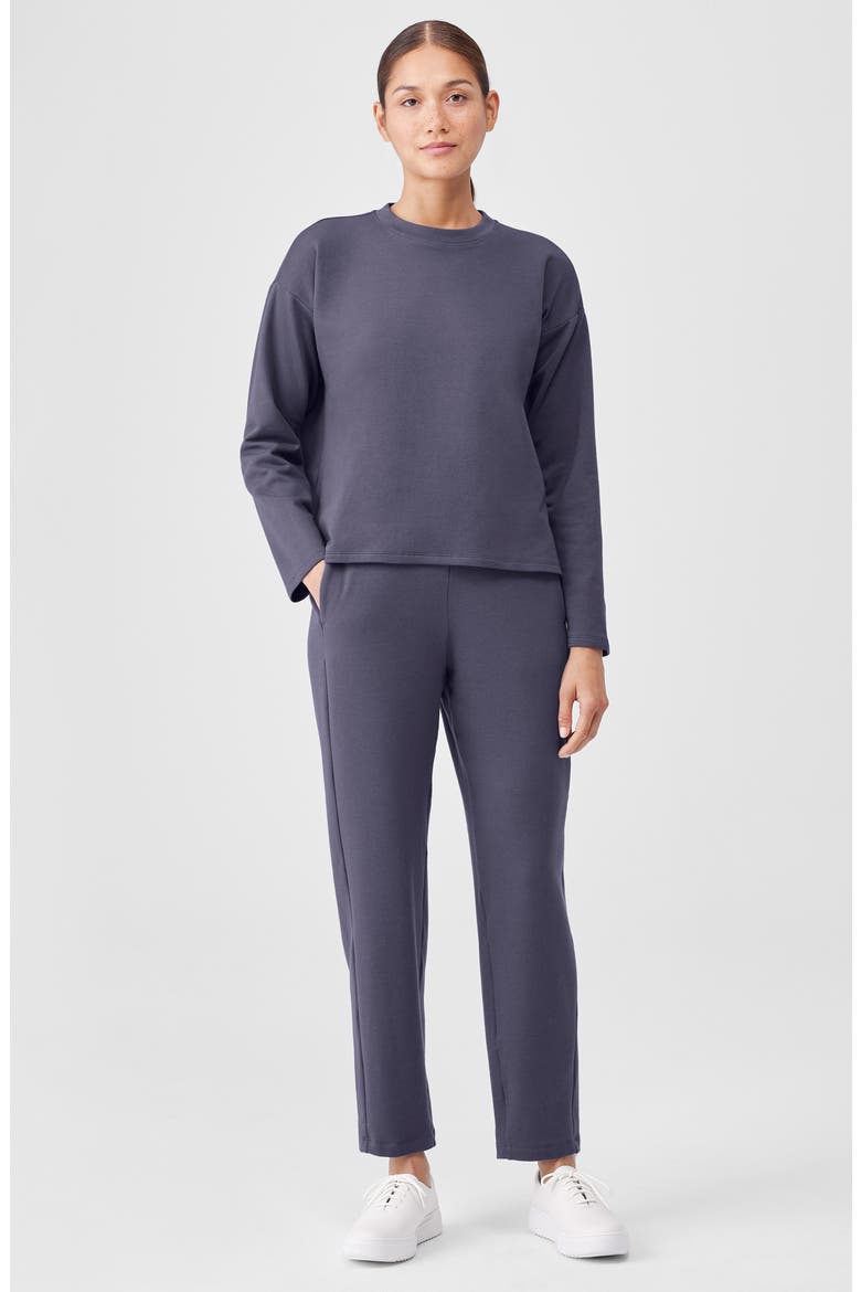 Boxy Long Sleeve Top, Alternate, color, TWILIGHT