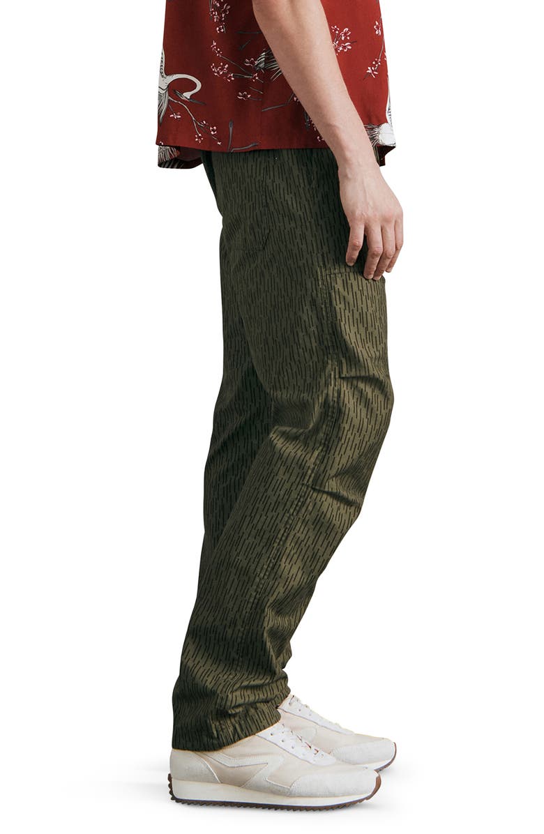 rag & bone Combat Dash Print Cotton Cargo Pants, Alternate, color, Grnpncamo