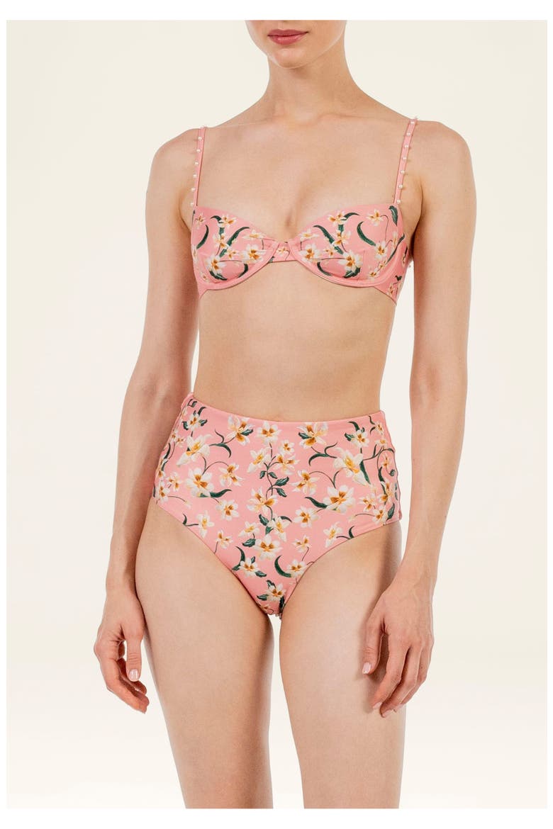 Magenta Promesa Bikini Bottom, Alternate, color, Multicolor