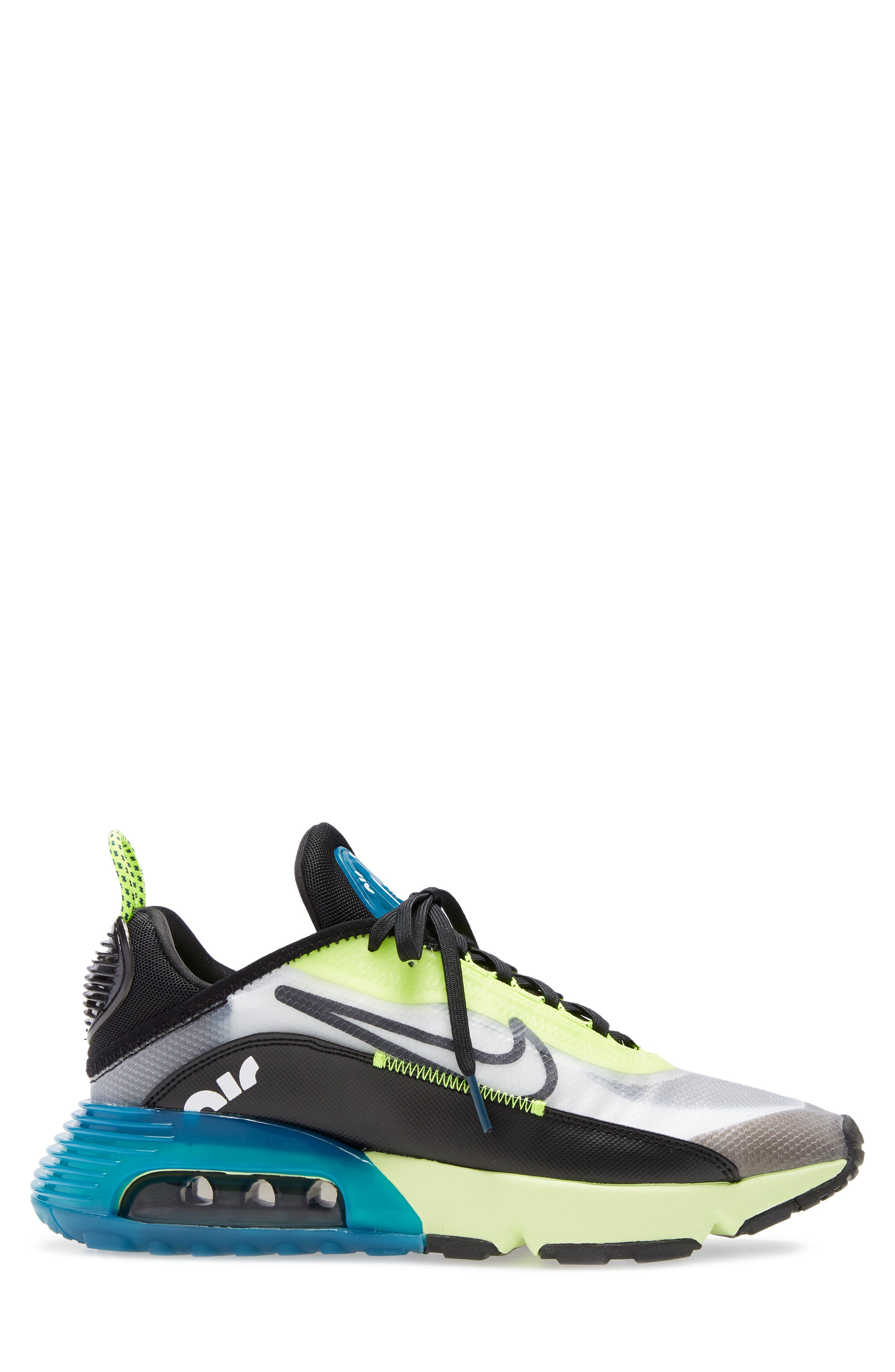 Air Max 2090 Sneaker, Alternate, color, WHITE/ BLACK/ VOLT/ BLUE