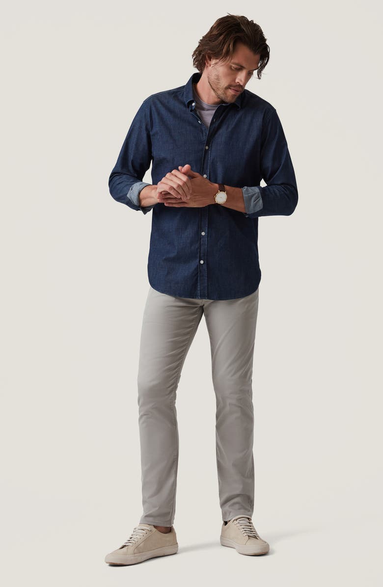 34 Heritage Charisma Relaxed Straight Leg CoolMax<sup>®</sup> Twill Pants, Alternate, color, Platinum Coolmax