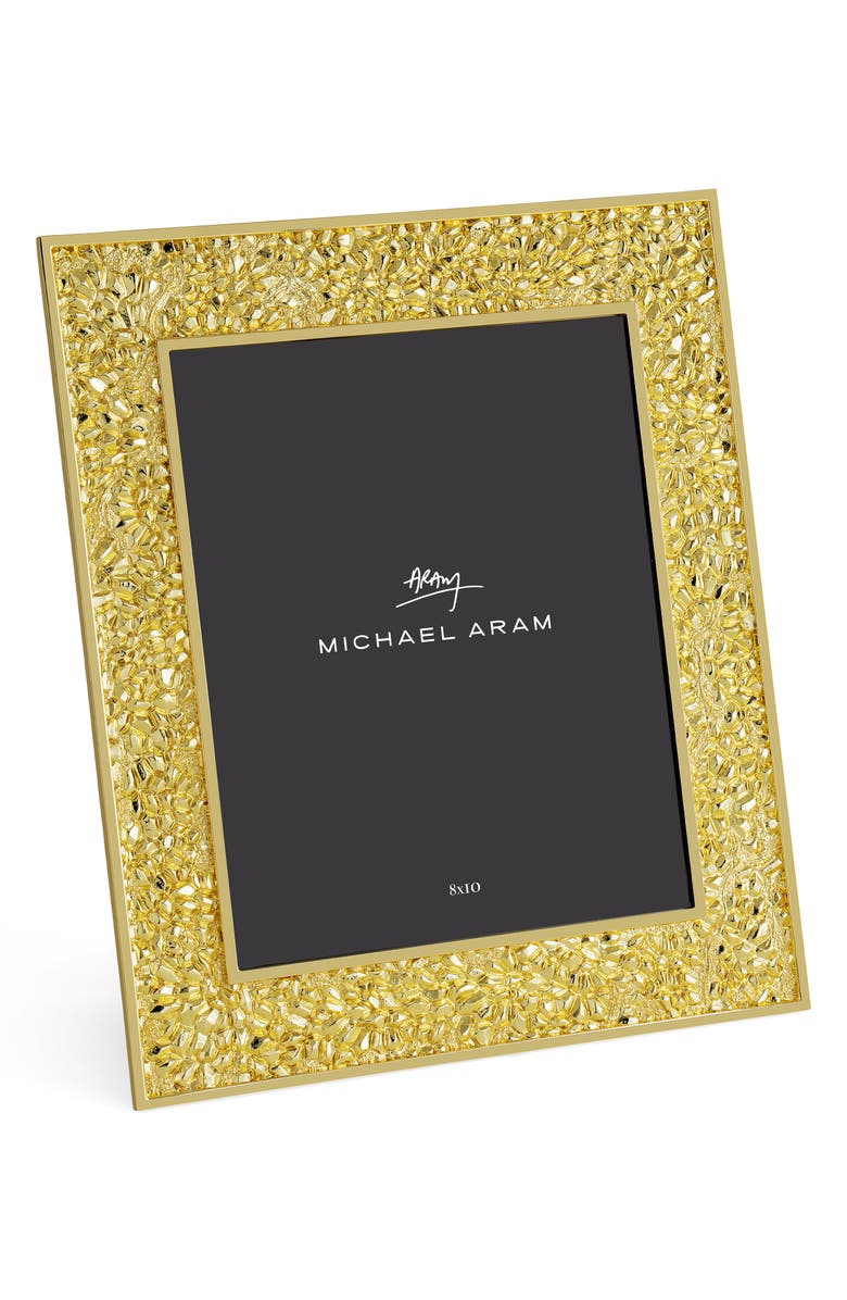 Michael Aram Pomegranate Picture Frame, Main, color, Silver