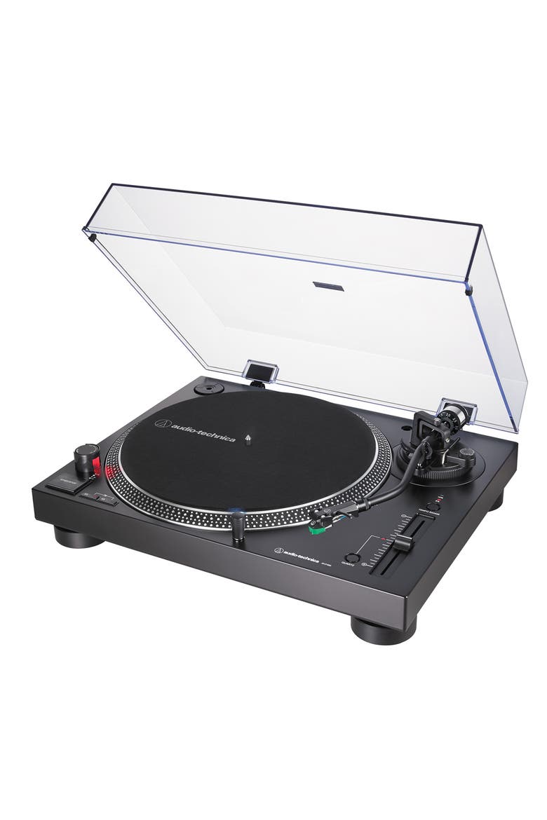 AT-LP120XUSB Direct-Drive 3-Speed Turntable with USB Output, Alternate, color, Black