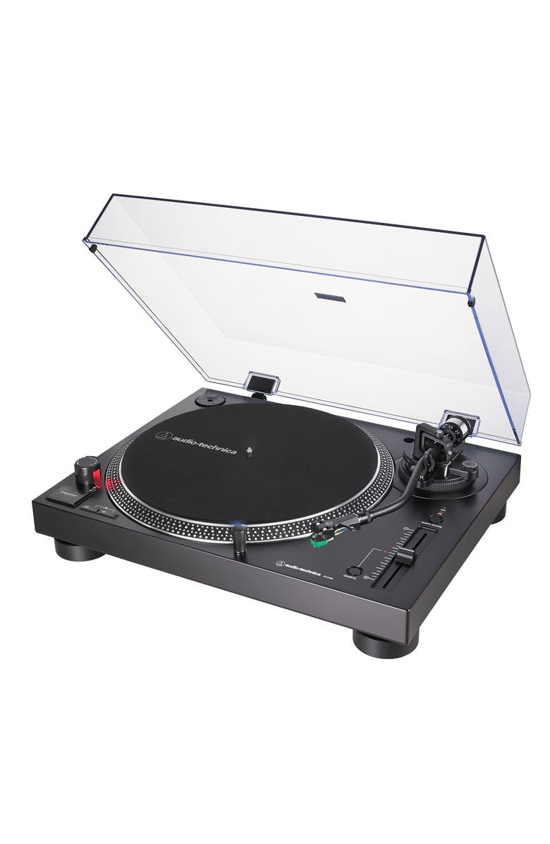 Audio-Technica AT-LP120XUSB Direct-Drive 3-Speed Turntable with USB Output, Alternate, color, Black