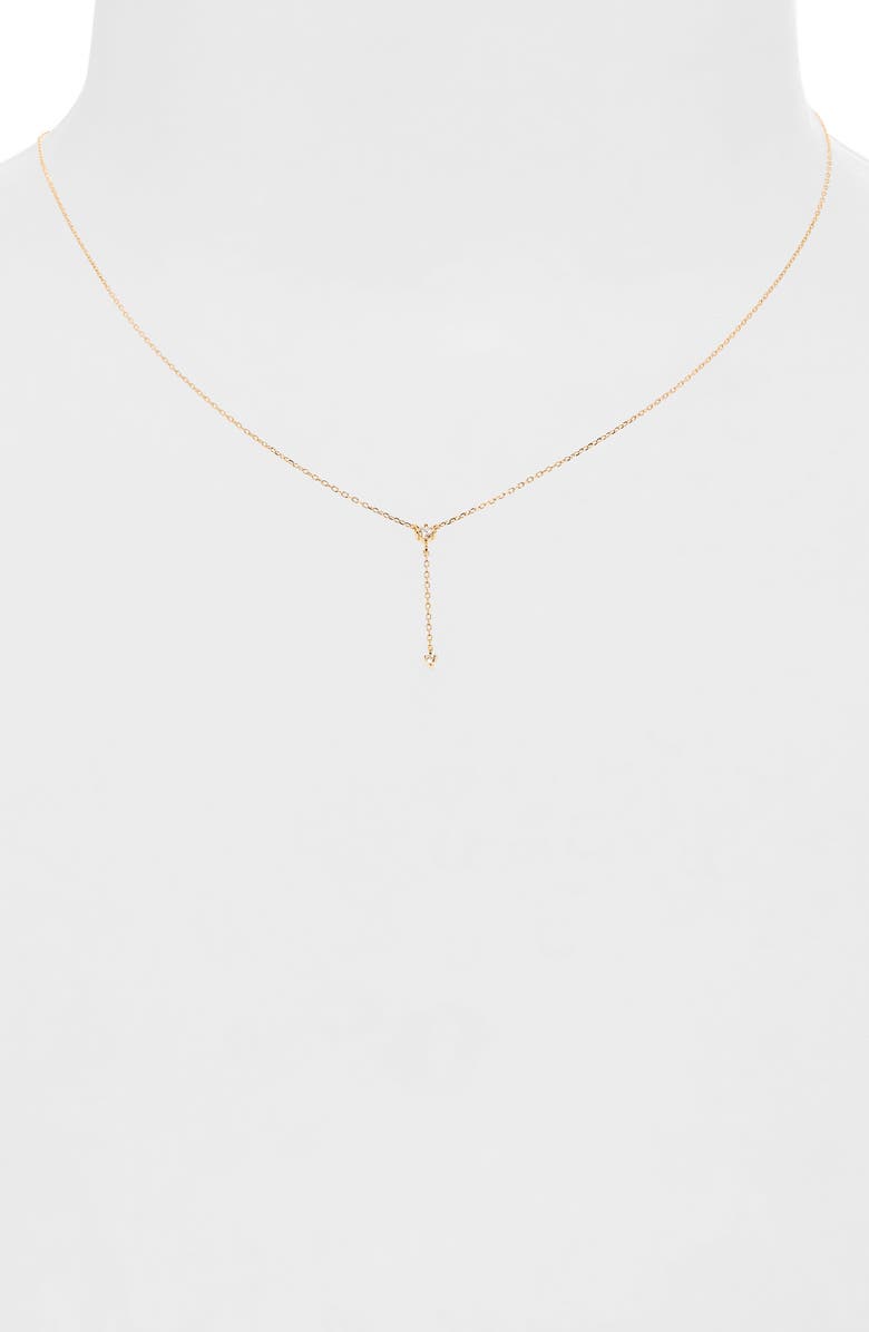 Bony Levy Icon Diamond Y-Necklace, Alternate, color, 