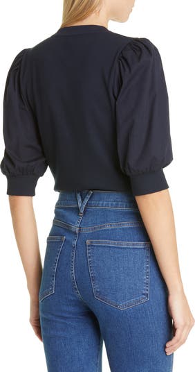 Coralee Front Button Blouse