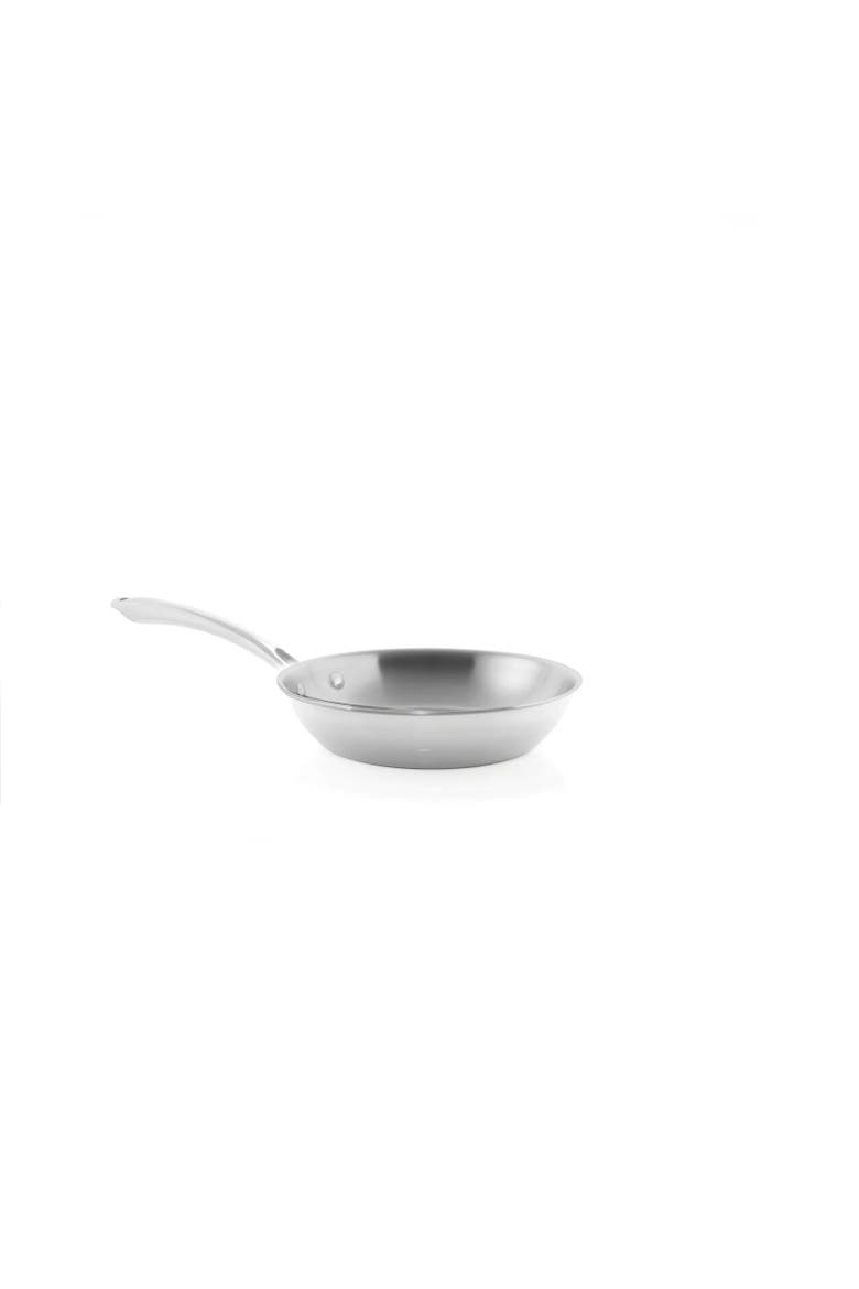 3.Clad 8-Inch Fry Pan, Alternate, color, Silver