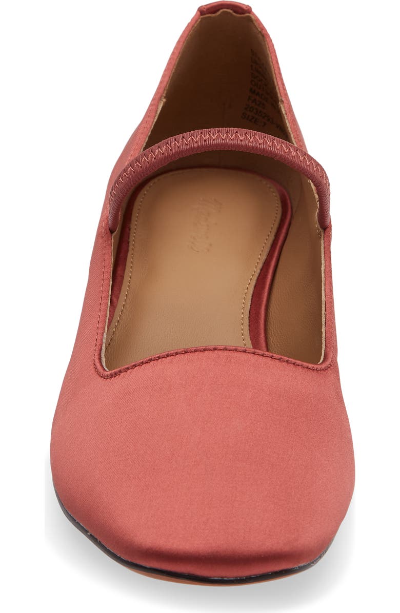 Madewell Greta Mary Jane Pump, Alternate, color, Faded Rose