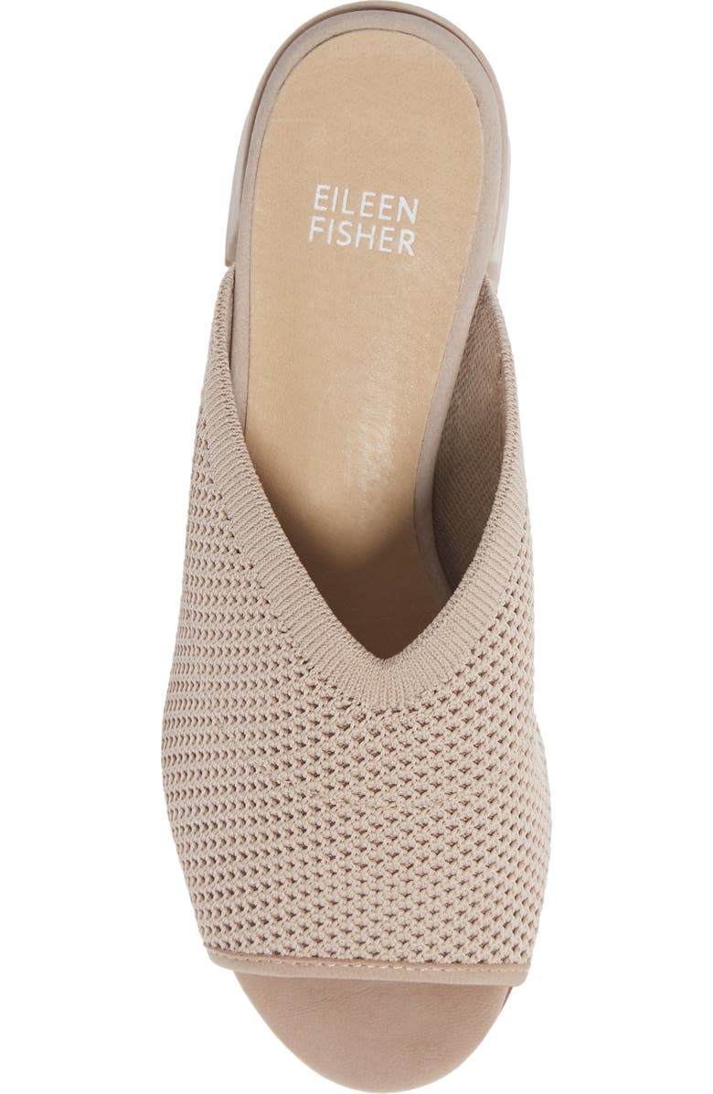Eileen Fisher Fave Block Heel Slide Sandal, Alternate, color, Blush