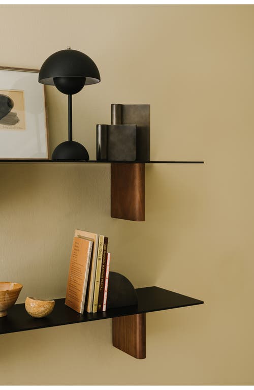 Ameico Flowerpot Portable Wireless Table Lamp Vp9 In Black