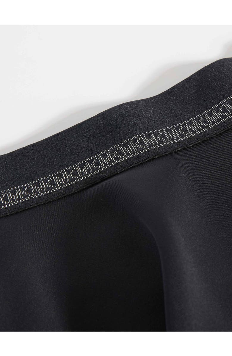 MICHAEL Michael Kors Signature Scuba Skirted Bottom, Alternate, color, Black