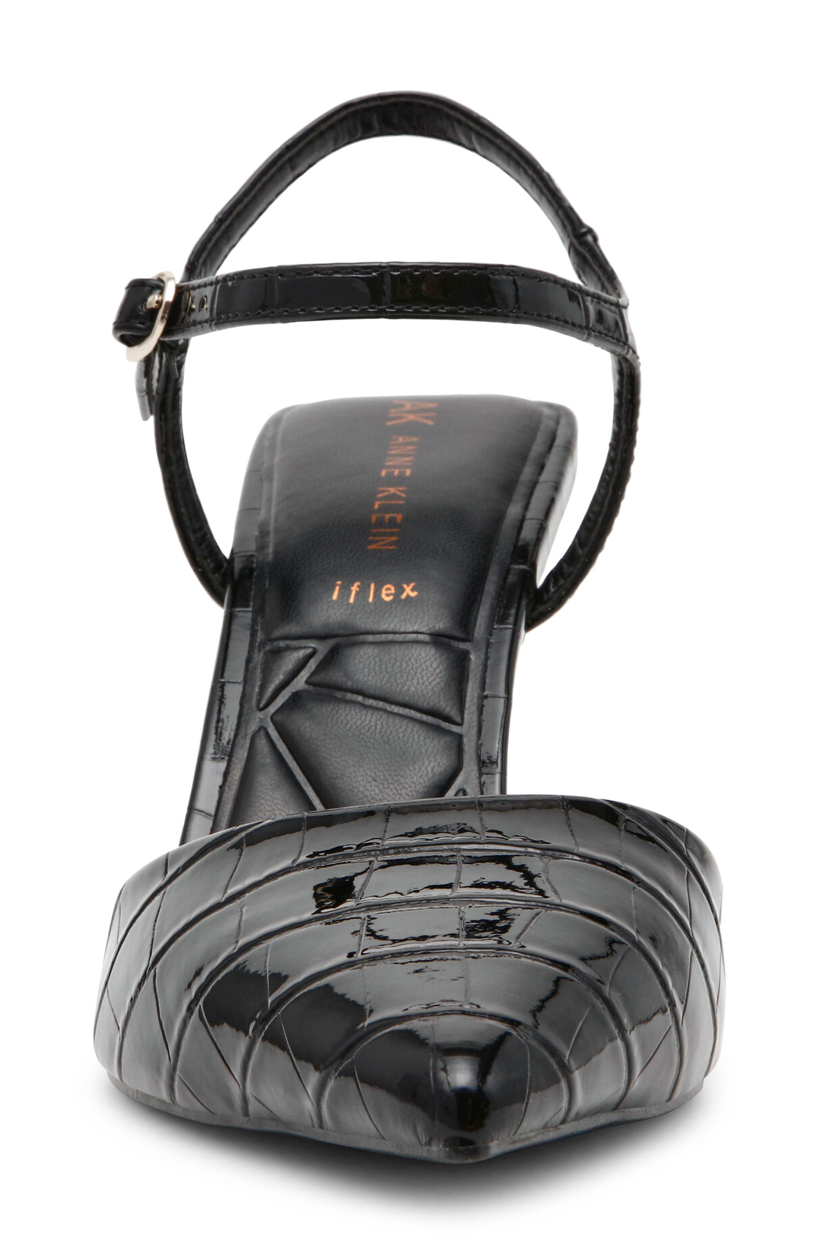 Anne Klein Ibara Ankle Strap Pump, Alternate, color, 