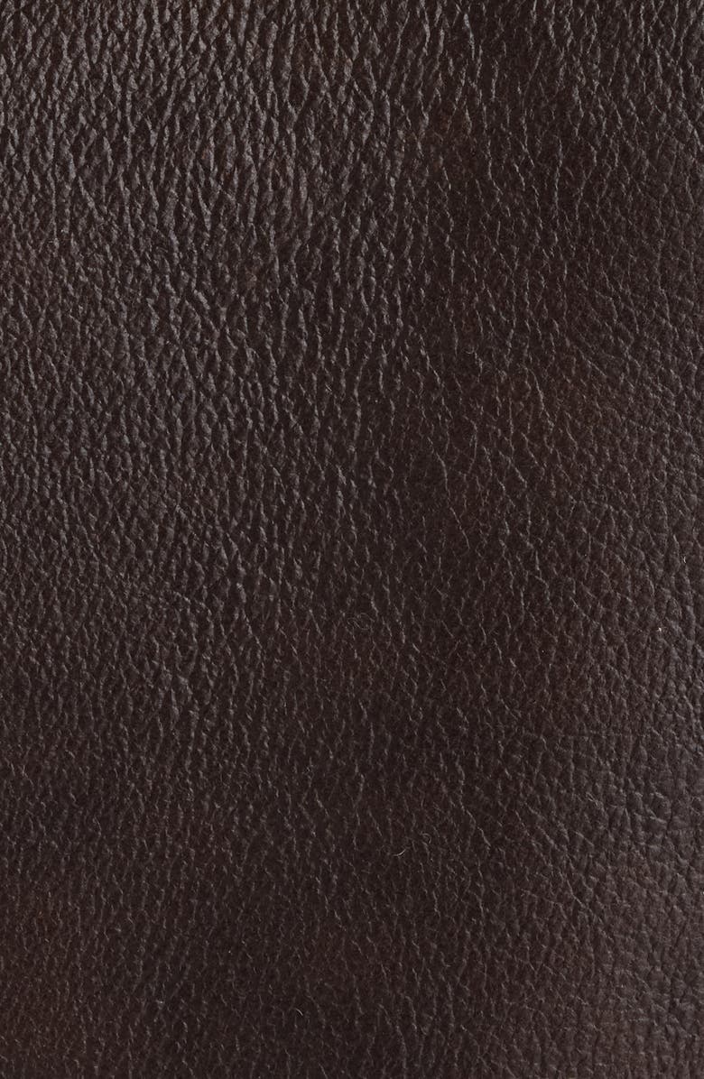 Jacquemus The Aviatore Asymmetric Aviator Jacket, Alternate, color, Dark Brown