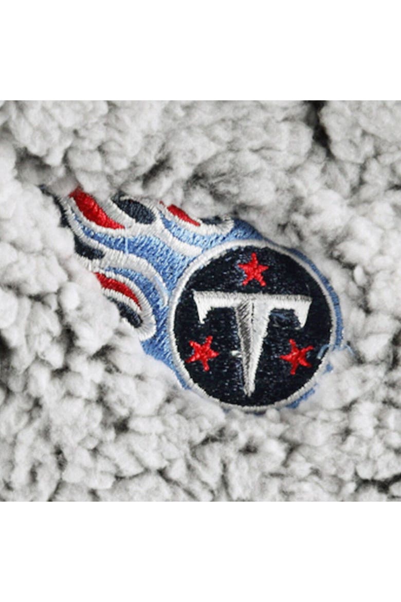 Women's G-III 4Her by Carl Banks Gray Tennessee Titans Sherpa Quarter-Zip Jacket, Alternate, color, Gray
