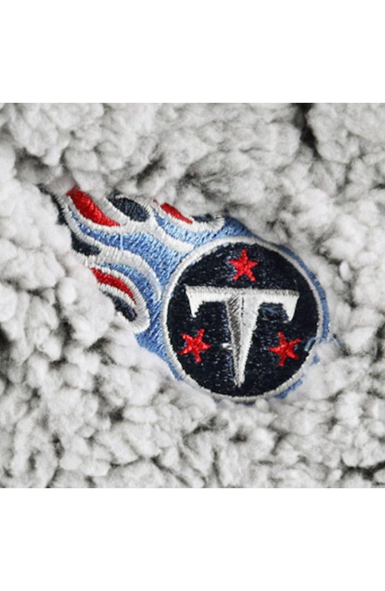 G-III 4HER BY CARL BANKS Women's G-III 4Her by Carl Banks Gray Tennessee Titans Sherpa Quarter-Zip Jacket, Alternate, color, Gray